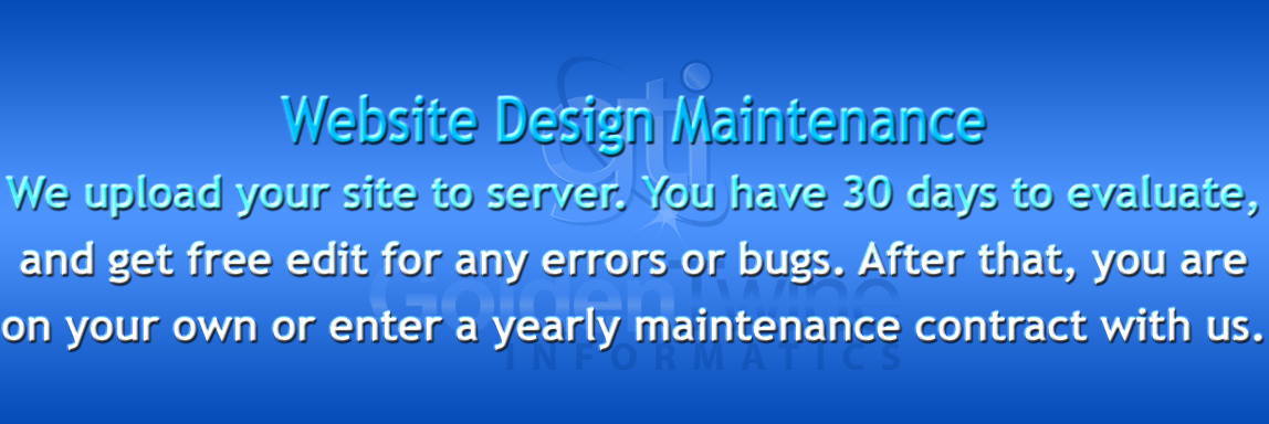 Slide 6 - Website Design Maintenance